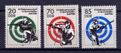 (27405) DDR Nr.3045/7         **   postfrisch  