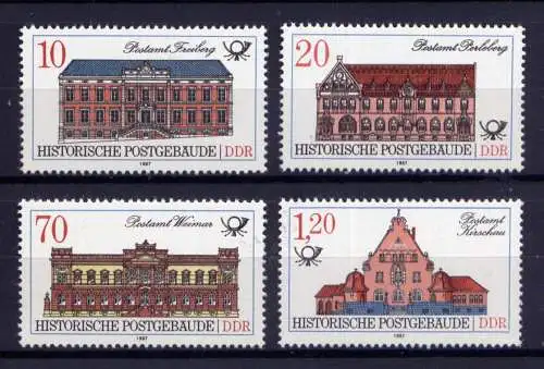 (27420) DDR Nr.3067/70         **   postfrisch  