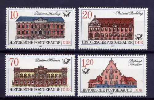 (27421) DDR Nr.3067/70         **   postfrisch  