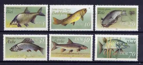 (27442) DDR Nr.3095/3100         **   postfrisch