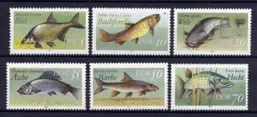 (27443) DDR Nr.3095/3100         **   postfrisch