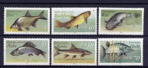 (27444) DDR Nr.3095/3100         **   postfrisch