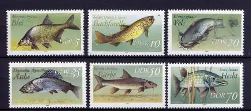 (27445) DDR Nr.3095/3100         **   postfrisch