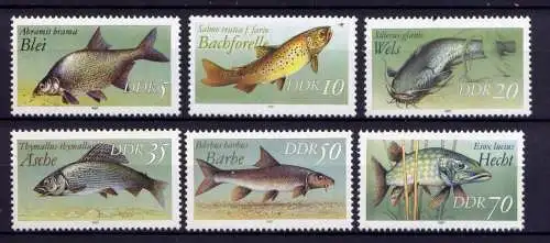 (27446) DDR Nr.3095/3100         **   postfrisch