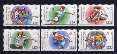 (27454) DDR Nr.3111/6          **   postfrisch