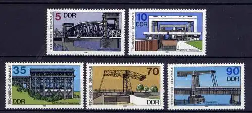 (27485) DDR Nr.3203/7               **   postfrisch  