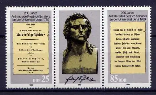 (27535) DDR Nr.3254/5 Streifen               **   postfrisch