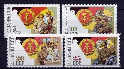 (27558) DDR Nr.3279/82               **   postfrisch