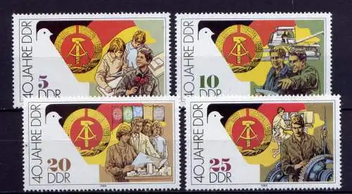 (27559) DDR Nr.3279/82               **   postfrisch