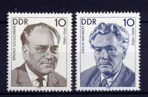 (27570) DDR Nr.3300/1               **   postfrisch  