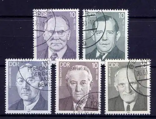 (27649) DDR Nr.2765/9               O   gestempelt  