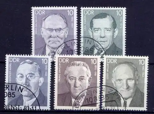 (27650) DDR Nr.2765/9               O   gestempelt  
