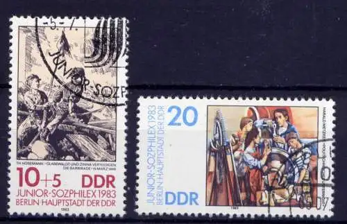 (27653) DDR Nr.2812/3               O   gestempelt  