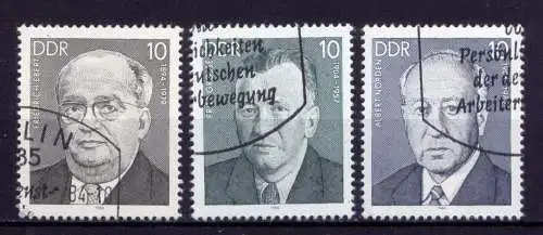 (27658) DDR Nr.2849/51               O   gestempelt  