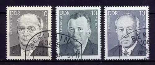 (27661) DDR Nr.2849/51               O   gestempelt  