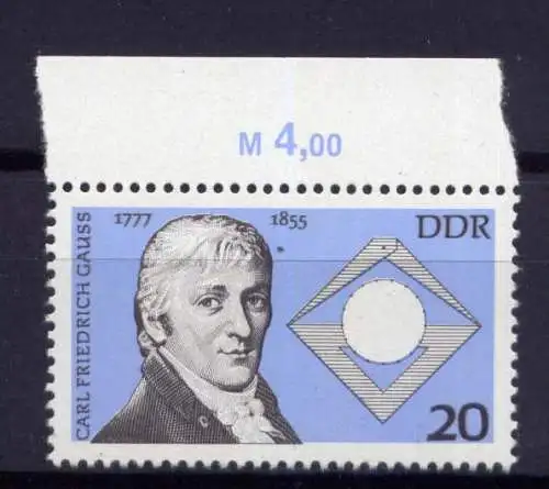 (29628) DDR Nr.2215              **  postfrisch  Oberrand