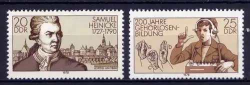 (29693) DDR Nr.2314/5                **  postfrisch 