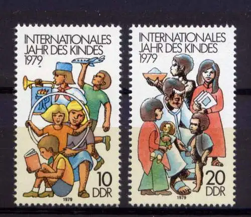 (29738) DDR Nr.2422/3              **  postfrisch