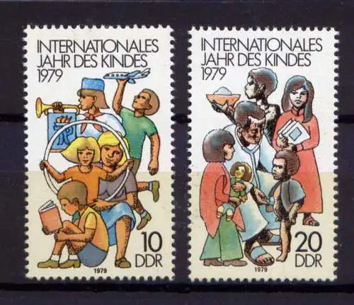 (29741) DDR Nr.2422/3              **  postfrisch