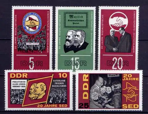 (29201) DDR Nr.1173/7       **   postfrisch       
