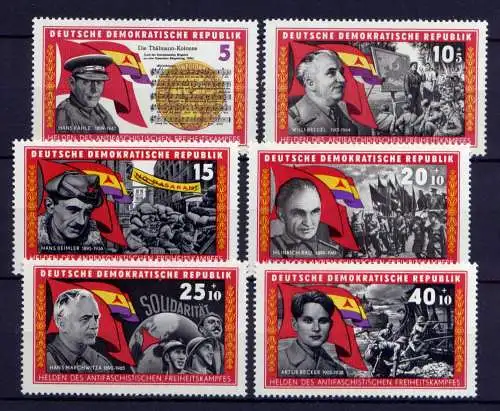 (29208) DDR Nr.1196/1201       **   postfrisch       