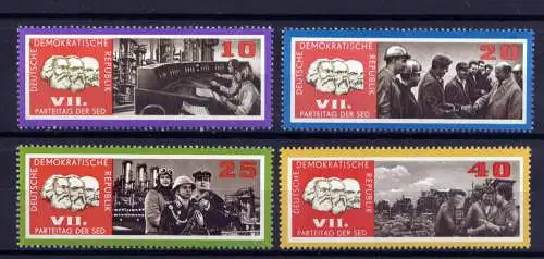 (29228) DDR Nr.1258/61         **   postfrisch       