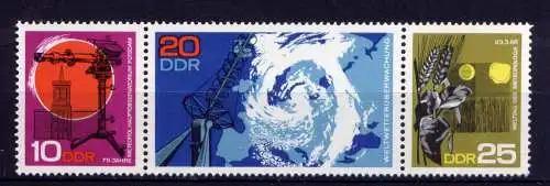 (29263) DDR Nr.1343/5 Streifen            **   postfrisch       