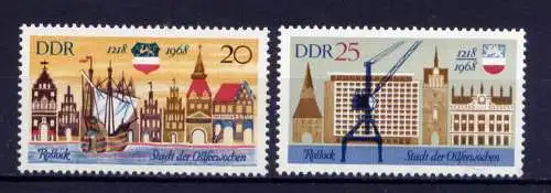 (29285) DDR Nr.1384/5             **   postfrisch       