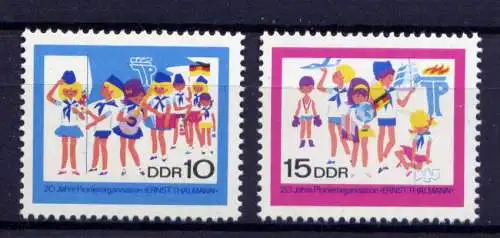 (29297) DDR Nr.1432/3             **   postfrisch       