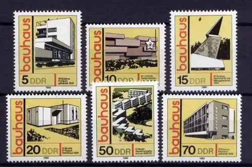 (29830) DDR Nr.2508/13             **  postfrisch  