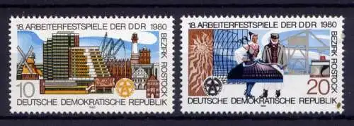 (29834) DDR Nr.2514/5             **  postfrisch  