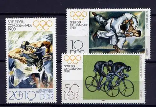 (29844) DDR Nr.2528/30             **  postfrisch 