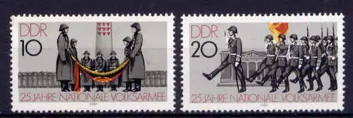 (29873) DDR Nr.2580/1             **  postfrisch 