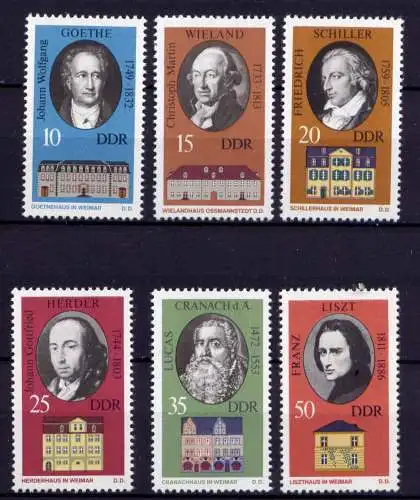 (29422) DDR Nr.1856/61      **   postfrisch