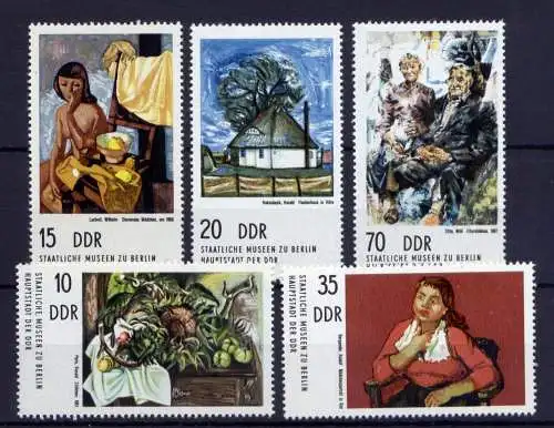 (29516) DDR Nr.2001/5        **   postfrisch  