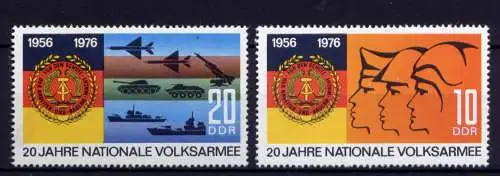 (29574) DDR Nr.2116/7           **   postfrisch