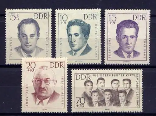  (29112) DDR Nr.918/22      **   postfrisch