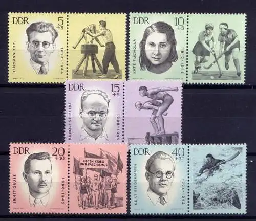  (29132) DDR Nr.983/7 Zf       **   postfrisch