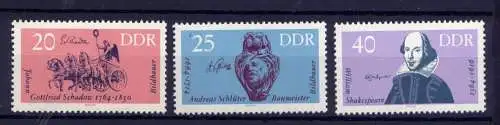  (29142) DDR Nr.1009/11       **   postfrisch