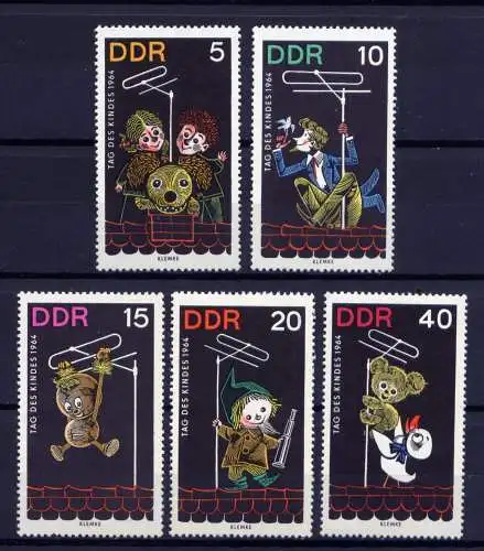  (29148) DDR Nr.1025/9       **   postfrisch  
