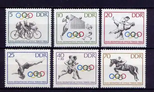  (29152) DDR Nr.1033/8       **   postfrisch  