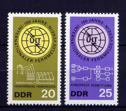  (29173) DDR Nr.1113/4           **   postfrisch  