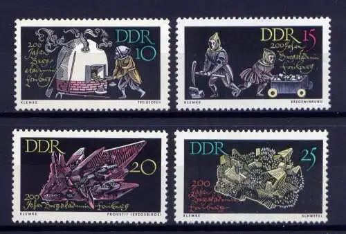  (29189) DDR Nr.1142/5            **   postfrisch  