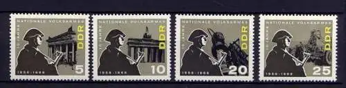  (29195) DDR Nr.1161/4            **   postfrisch  