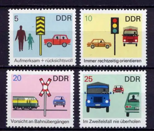  (29302) DDR Nr.1444/7            **   postfrisch  