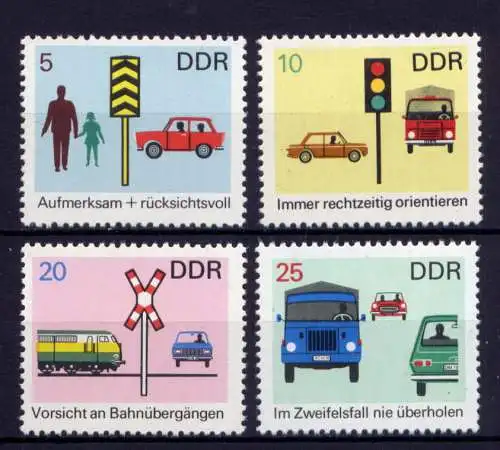  (29304) DDR Nr.1444/7            **   postfrisch  