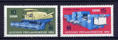  (29305) DDR Nr.1448/9            **   postfrisch  