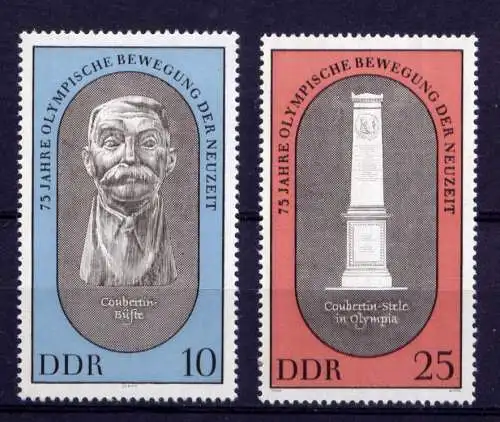  (29317) DDR Nr.1489/90             **   postfrisch  