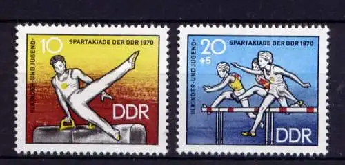  (29355) DDR Nr.1594/5             **   postfrisch  