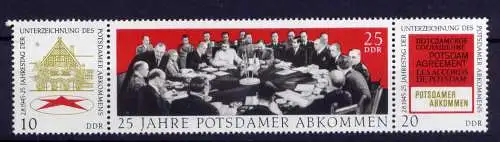  (29358) DDR Nr.1598/1600 Streifen             **   postfrisch  